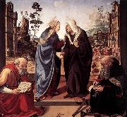 Piero di Cosimo The Visitation with Sts Nicholas and Anthony china oil painting artist